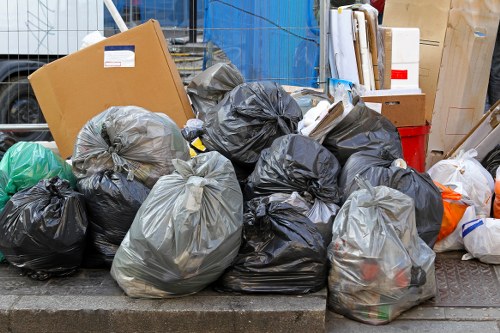 Professional team performing office clearance in Sutton