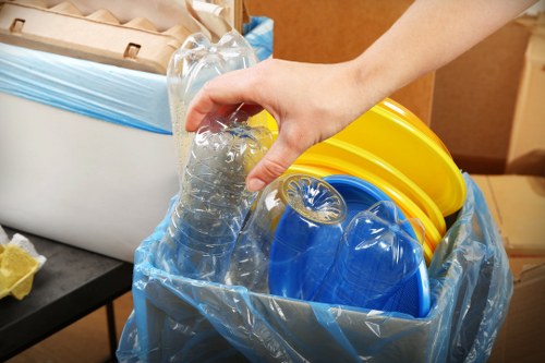 Eco-friendly recycling during office clearance